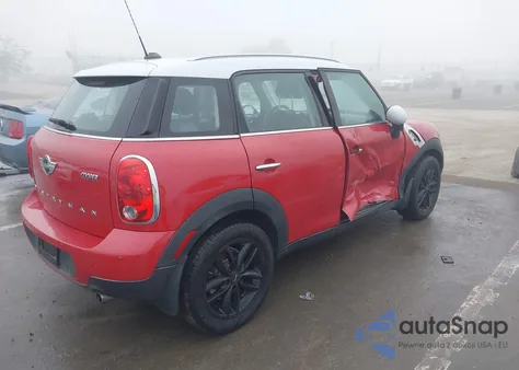 2016 Mini Countryman Cooper from USA, damaged, VIN WMWZB3C59GWR49271